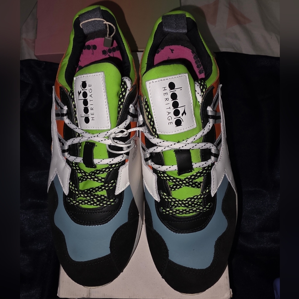 Diadora Heritage Rave Multicolor Sneakers.NWT